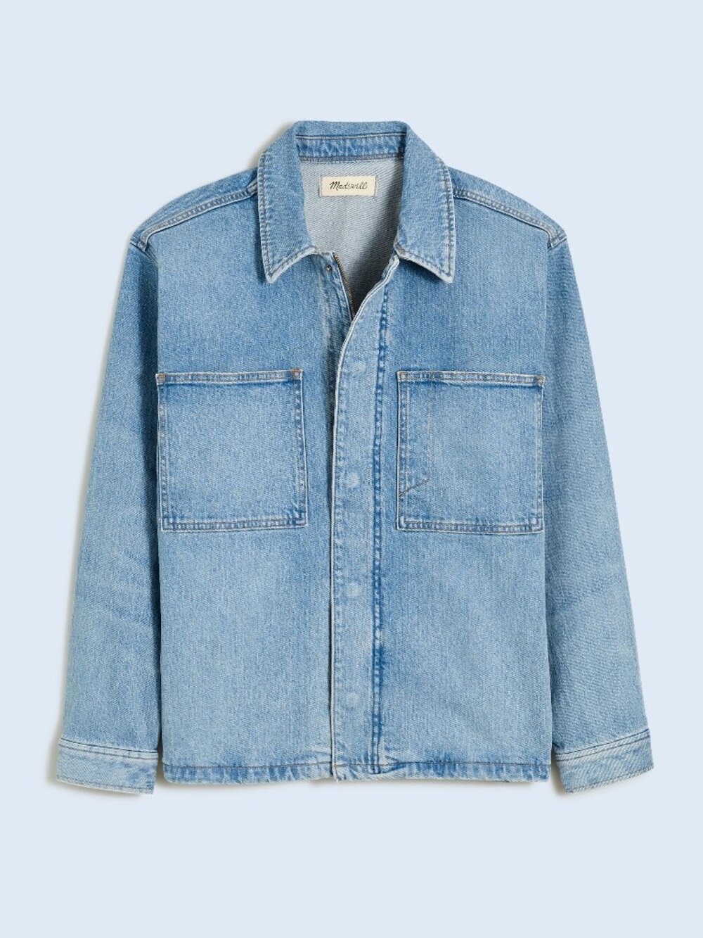 Madewell Denim Boxy Shirt-Jacket
